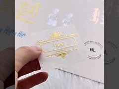 UV metal transfer sticker perfume