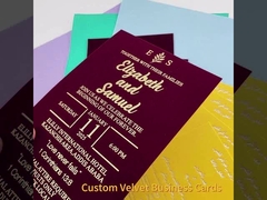 velvet card