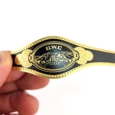 Cigar Band Ring Labels Gold Foil Embossed Custom Cigar Bands Label Sticker
