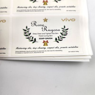 Buy Waterproof Vinyl Stickers For Daily Chemical Bottle online manufacture