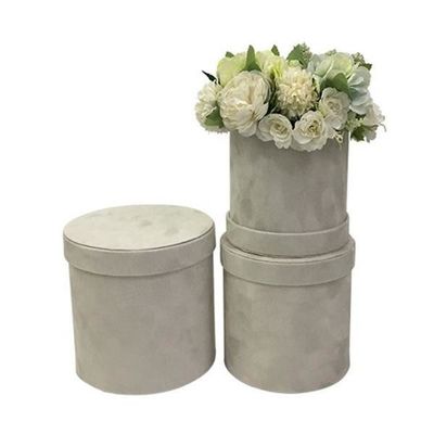Buy Luxury Preserved Gift Roses Round Flower Box Customized Logo Hat Shape for Customer Requirements online manufacture