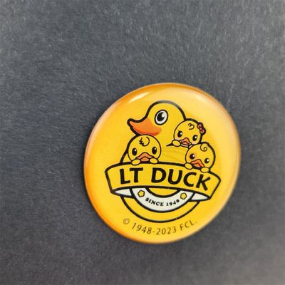 Buy Yellow Customized Epoxy Stickers Branding Quality Vinyl Stickers online manufacture