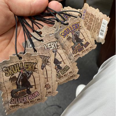 Printing Name Logo Paper Garment Hangtag Labels Clothing Hang Tags With String