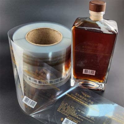 Custom Adhesive Whisky & Brandy Red Wine Label Roll Printing Liquor Beer Bottle Labels