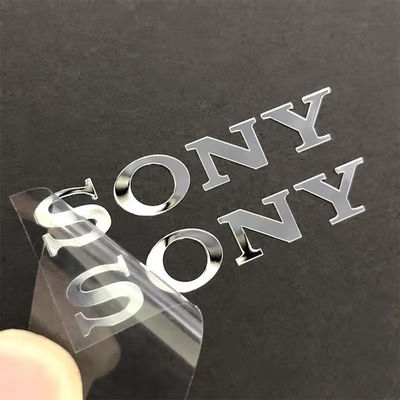 3d Embossed Metal Transfer Sticker Uv Transfer Sticker Label Waterproof Transfer Stickers