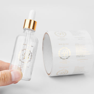 Custom Logo Self-Adhesive Waterproof Daily Necessities Packaging Labels for Bottle Sticker & Label Printing
