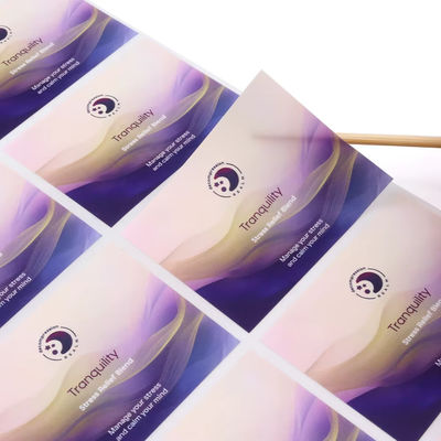 Buy Customized Waterproof Logo Stickers for Perfume Candle Cake Box Packaging Hot Stamping Seal Labels online manufacture