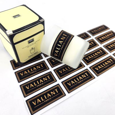 Good price Digital Printing Gold Stamp Wedding Candle Stickers Scented Decorative Candle Business Labels online