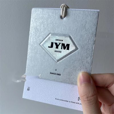 Good price Cold Stamping Custom Gift Tags Paper Anti Counterfeit Labels Kraft Paper Hang Tags Printable online
