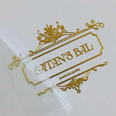 Good price Custom Printed  Candle Jar Labels  UV Metal Hot Stamping Private Homemade Candle Labels online