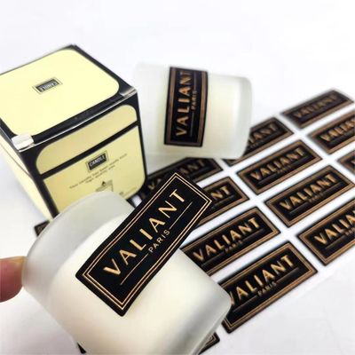 Good price Leather Heat Resistant Candle Scent Labels Embossed Texture Square Candle Labels For Aroma Bottles online