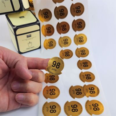 Good price OEM Custom Waterproof Candle Warning Stickers  Simple Candle Labels online