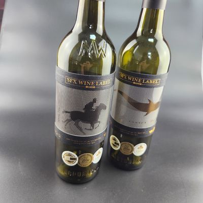 Good price Customizable Private Packaging Wine Labels Sticker in Gold Foil Embossed Design for Bottles online