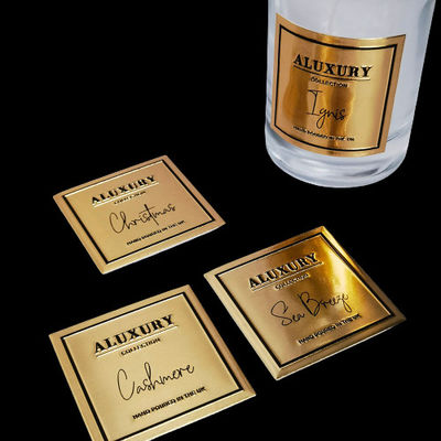 Good price Perfume Bottle Label with Waterproof Self Adhesive and Custom Paper Stamping online