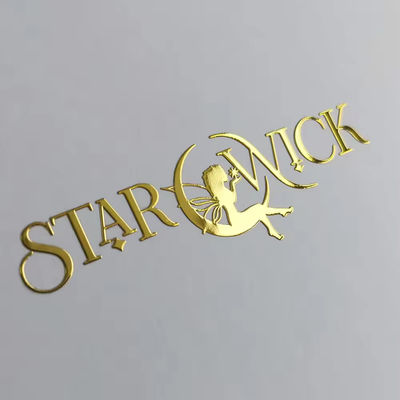 Good price Gold Embossed Soft Aluminum Metal Label for Wine Bottles Custom Print online