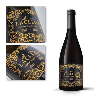 Good price Embossed Metal Aluminium Wine Bottles Labels for Customized Private Orders online