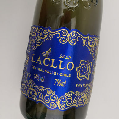 Good price Low MOQ Gold Foil Wine Label Texture Paper Wine Label Alcohol Drink Glass Metal Wine Sticker online