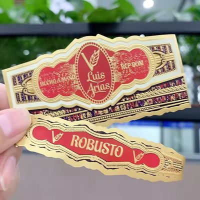 Good price Personalized Customized Shape Cigar Label with ISO9001 Certification for Premium Cigar Bands online